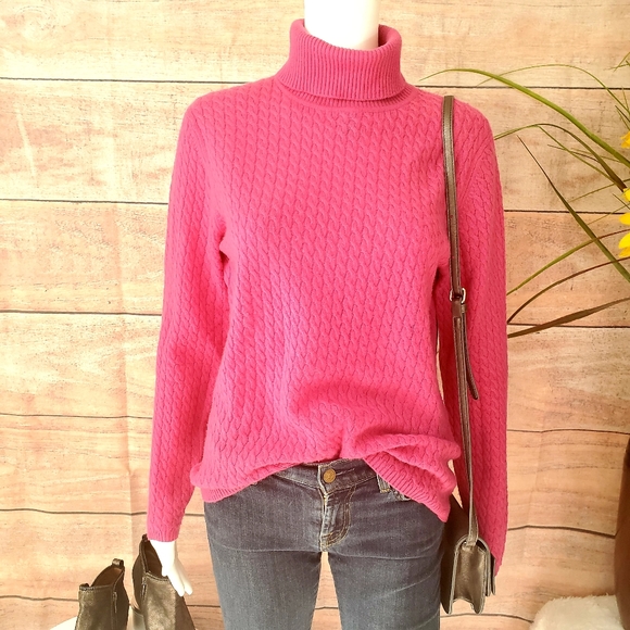 Talbots Sweaters - Talbots 100% cashmere cable knit sweater